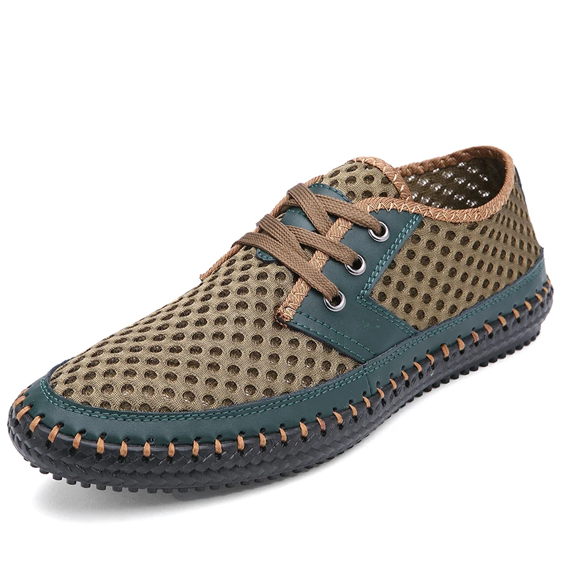Green Lace-Up