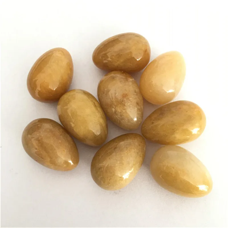 Natural Carved Mini Yoni Egg Crystal Healing Gemstones For Sale