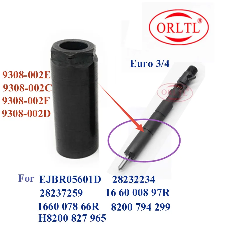 

ORLTL Euro 3 / 4 Инжекторная форсунка, круглая гайка для EJBR05601D 28232234 28237259 16 60 008 97R 1660 078 66R 8200 794 299 H8200 827 96