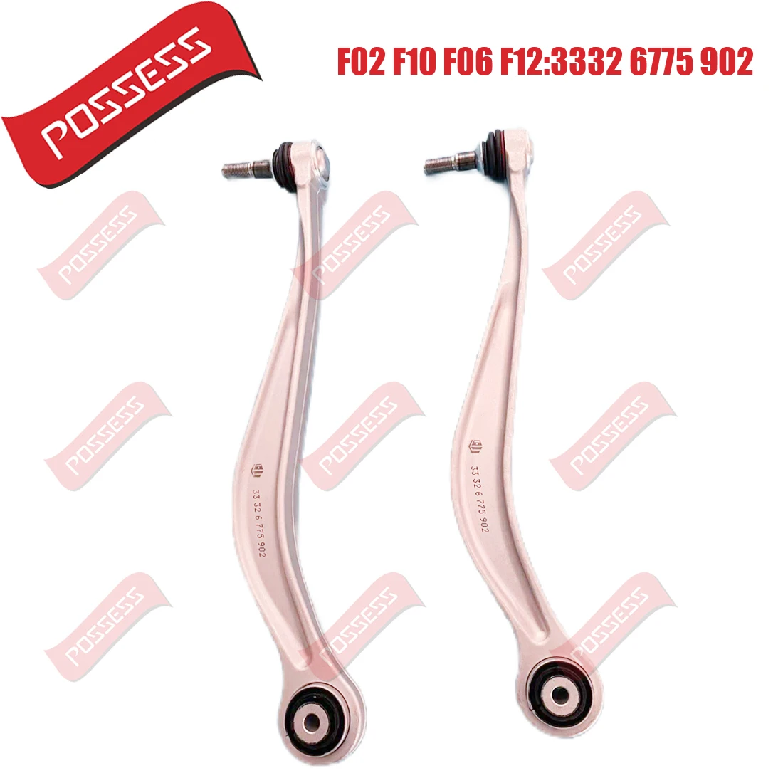 

A Pair of Rear Upper Suspension Control Arm For BMW 5 6 7 Series F10 F18 F01 F02 F03 F04 F06 F12 F13，OE 33326775902 L=R