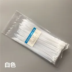 Nylon cable ties 100pcs 60/80/100/120/150/200mm    Zip Ties Self Locking Nylon Cable Tie(width 2.5mm)