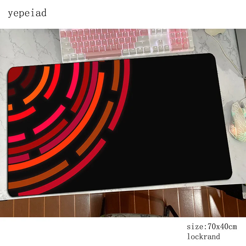 Black Abstract mousepad cool new gaming mouse pad pc computer gamer accessories large mat HD pattern laptop desk protector pads