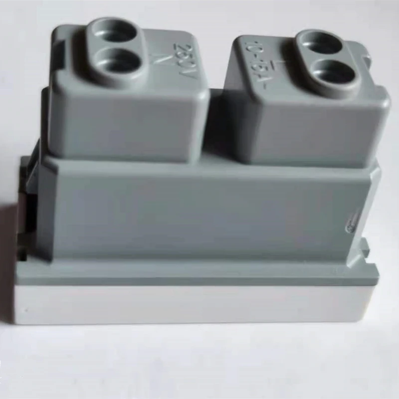 Type 45 Two-socket Functional Component Two-socket Functional Key-in Type 45 Five-hole Socket Accessories