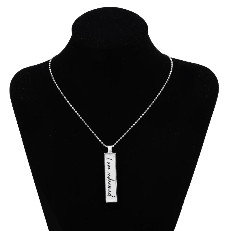 Adjustable Unisex Choker Necklace Women Men Silvery Copper Chain Alloy Letter 