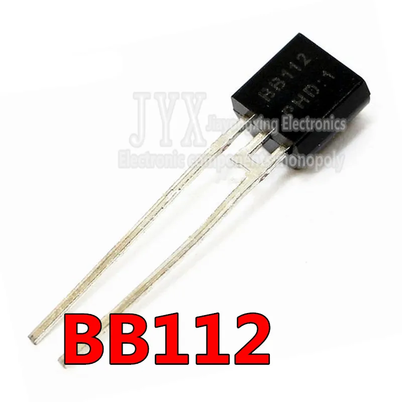 Diodo da variação de 10 pces bb112 to92 bb112 to-92 am com onda média novo original
