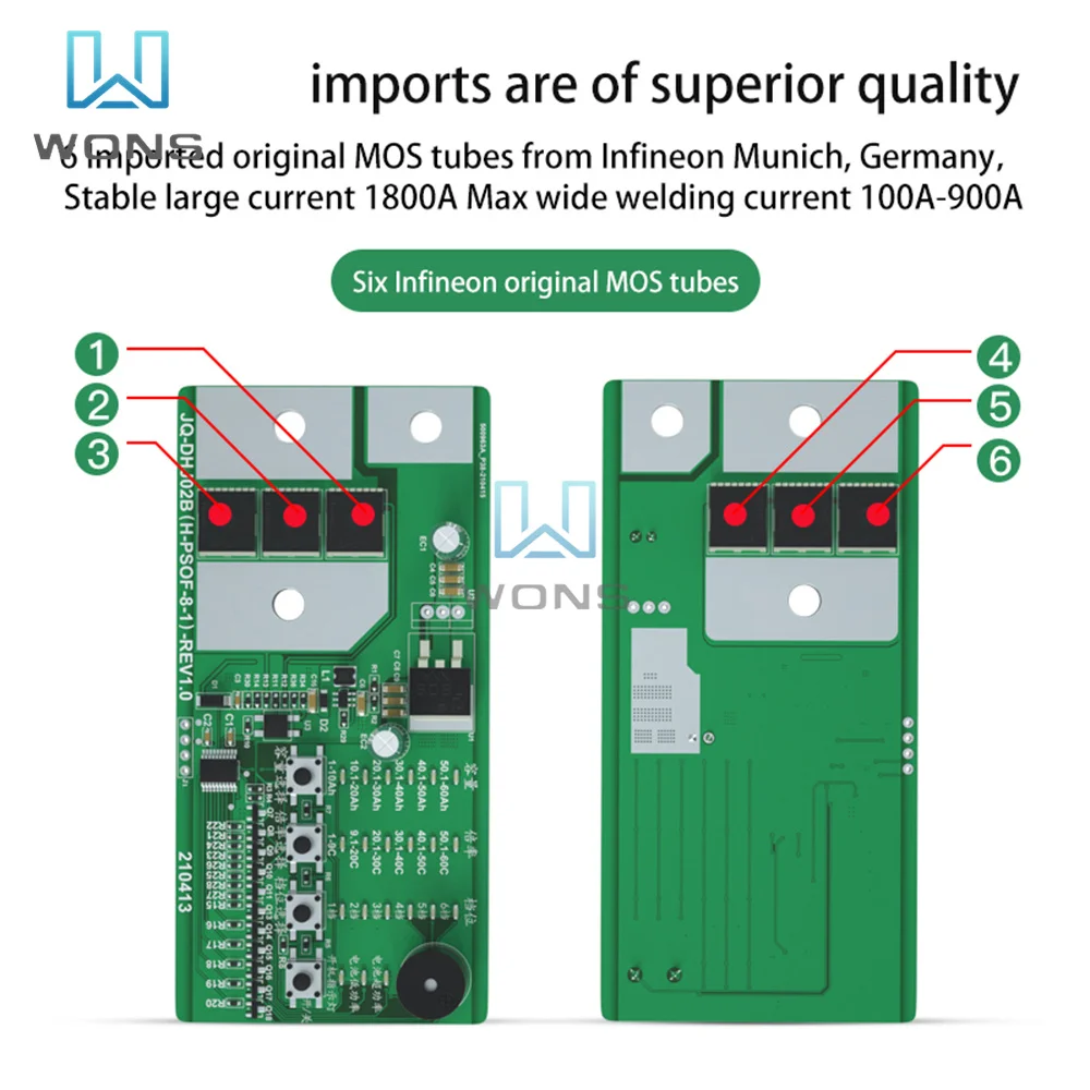 Mini Spot Welder 18650 Battery Spot Welding Machine Control Board Kit DIY Small Portable Mini Handheld Touch Spot Welding Board