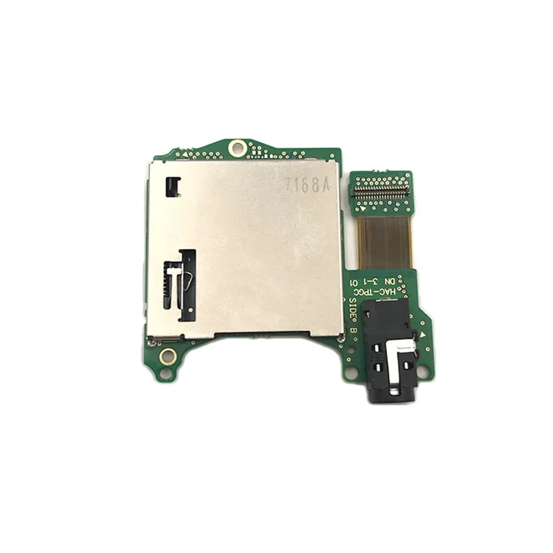 ใหม่ Universal เกมช่องเสียบบัตรซ็อกเก็ตพร้อมหูฟังหูฟังพอร์ตหูฟังเปลี่ยนอะไหล่สำหรับ Nintendo สวิทช์คอนโซล NS