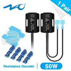 NAO OCB Load Resistor Car LED Decoder For P21W BA15S PY21W 1156 W16W T15 1157 P21/5W T20 7443 7440 T25 3156 3157 BA9S BAX9S H21W