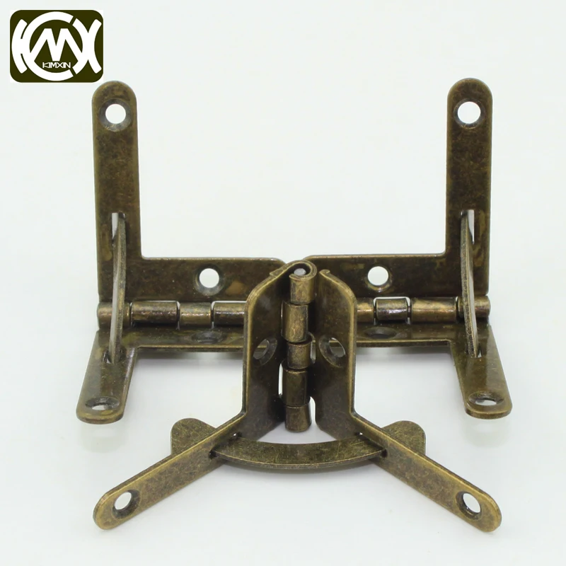 

500pcs 22*29mm*90degree Wholesale sales 4 hole Small hinge box cabinet hinge Wooden box hardware accessories Household hardware