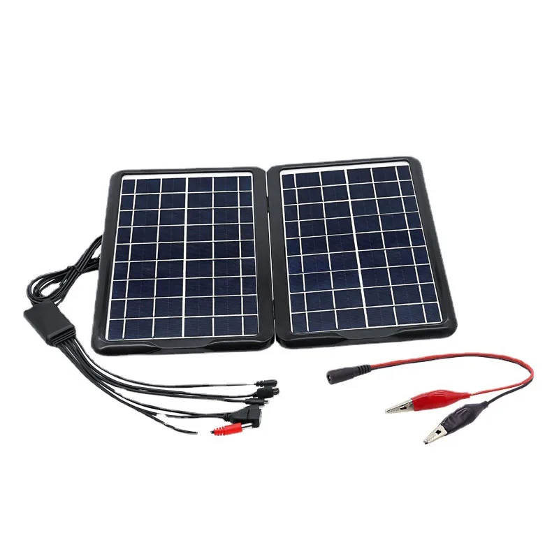 SunPower Folding 12W Solar Cells Charger 18V USB Output Devices Portable Solar Panels for Smartphones