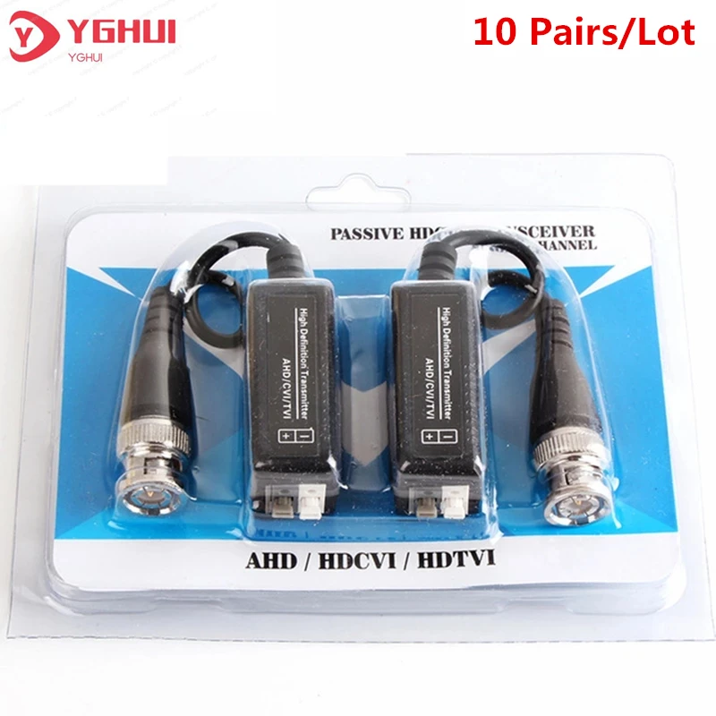 

AHD/CVI/TVI скрученный BNC CCTV Video Balun пассивные трансиверы UTP Balun BNC Cat5 CCTV UTP Video Balun