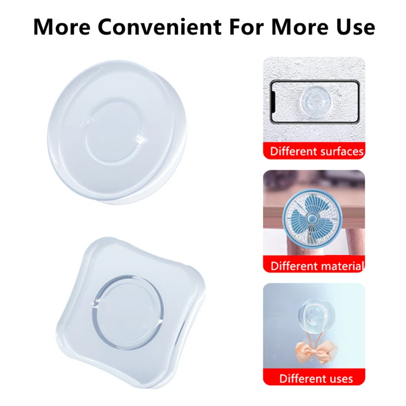 흔적 없는 나노 캐주얼 페이스트 고무 패드, 범용 휴대용 나노 스티커, 주방 자동차 휴대폰 홀더 젤 페이스트 벽 스티커