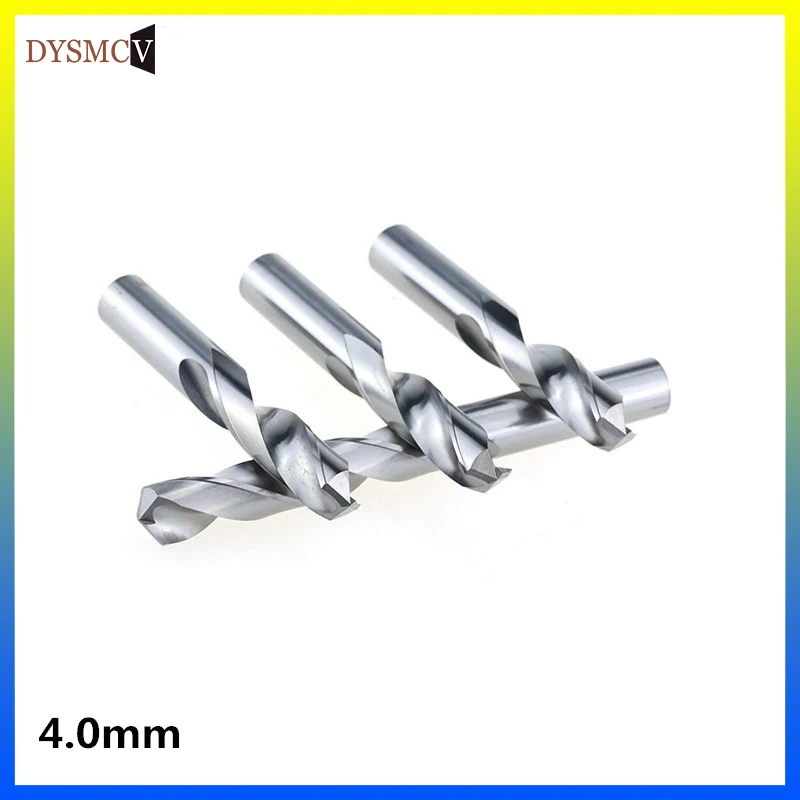 마이크로 카바이드 드릴 비트 4mm 5mm 6mm CNC 로터리 도구 금속 선반 드릴 도구 1 개