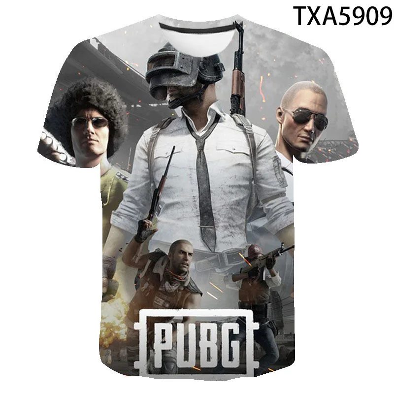 New 3D Printed Pubg T Shirt Men Women Fashion Summer Streetwear Casual Children T Shirt Harajuku Sweatshirts Short Sleeve Tee