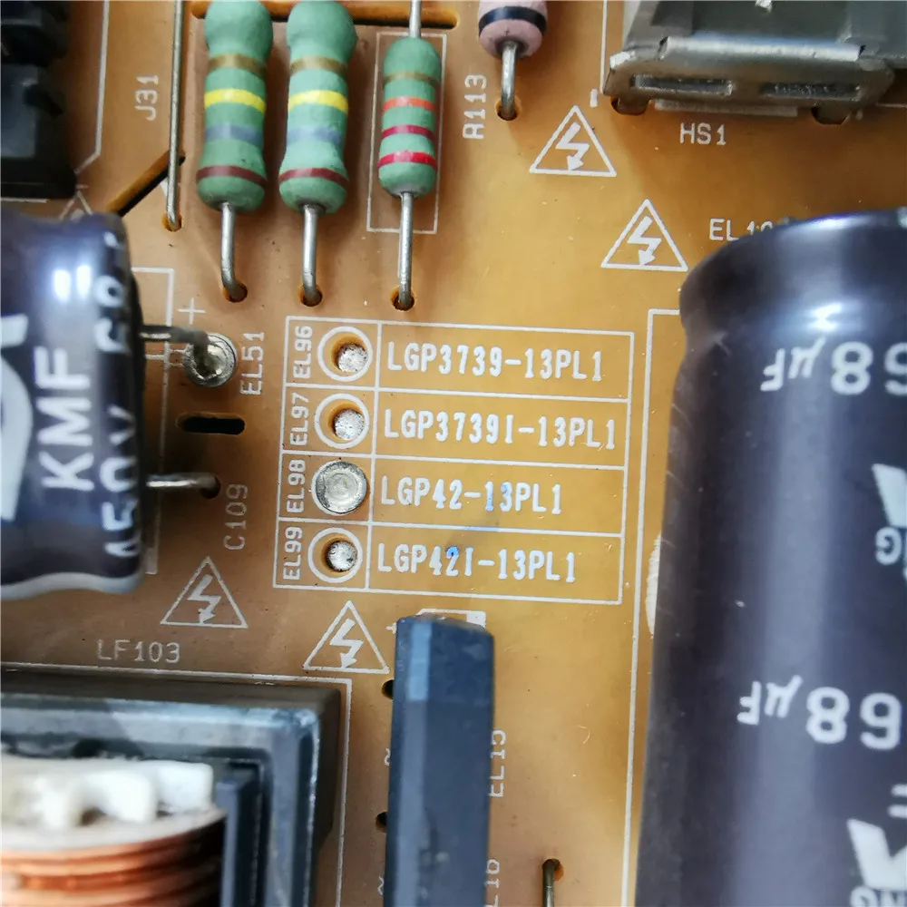 Płyta zasilająca EAX64905301(2.1) LGP42-13PL1 nadaje się do LG 42LN5100-CC 42LN578V-ZE 42LN5300-UB 42LN5300-UB 42LA6136-ZB telewizor z dostępem do kanałów