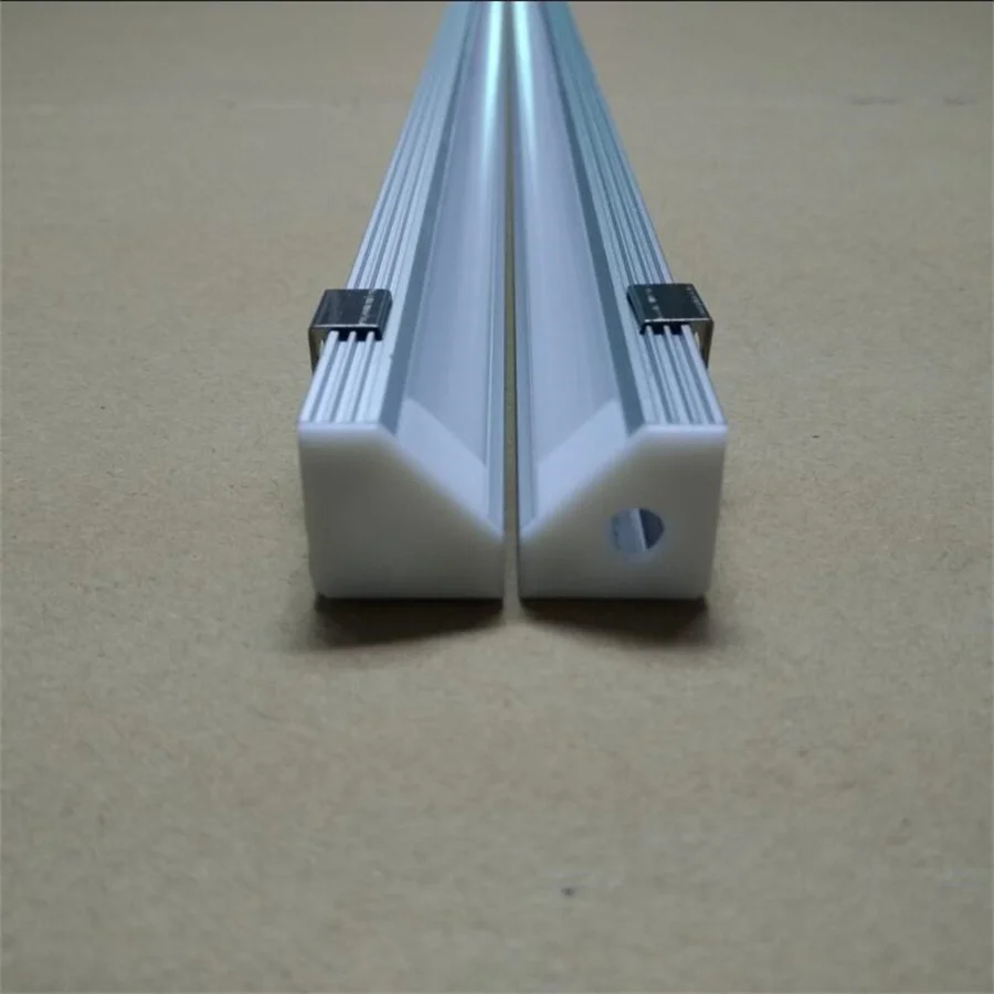 

2m/pcs 19*19mm angle V shape led aluminium profile for corner led strip lights