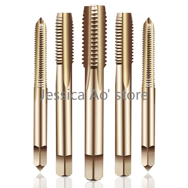 M35 Cobalt HSS Straight Slot Tap for Stainless Steel Tapping Bit Thread Tapping Tools CNC Machine Taps Metalworking