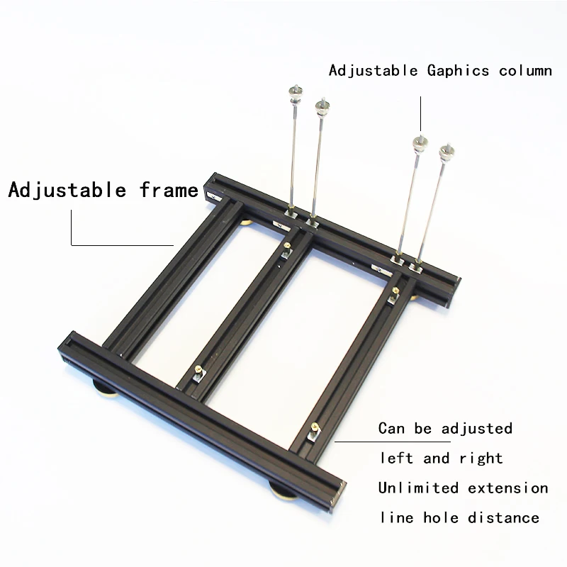 Imagem -05 - Suporte da Placa Gráfica Dupla Faça Você Mesmo Acessórios de Resfriamento Externo Base Pode Sli Dissipador de Calor Titular Pcie 3.0 X16