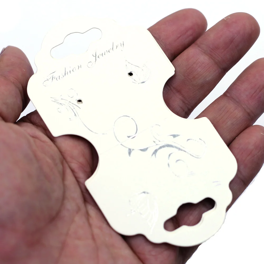 New 19 Style Paper Plastic Earring Ear Stud Ring Hang Tag Card Jewelry Show Display Packing Card Holder Packaging For Necklaces