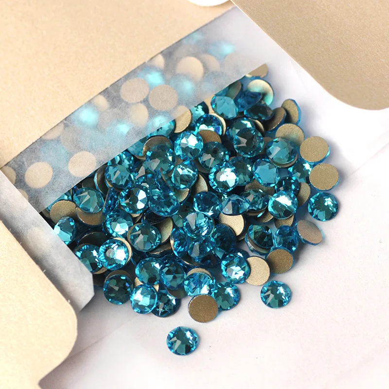 YANRUO 2088 NOHF 8 große und 8 kleine Nail-Art-Steine, nicht heißfixierbare Strasssteine, DIY FlatBack-Kristalle, Strasssteine zur Kaltfixierung, zum Aufkleben auf Kleidung. – Detail 6