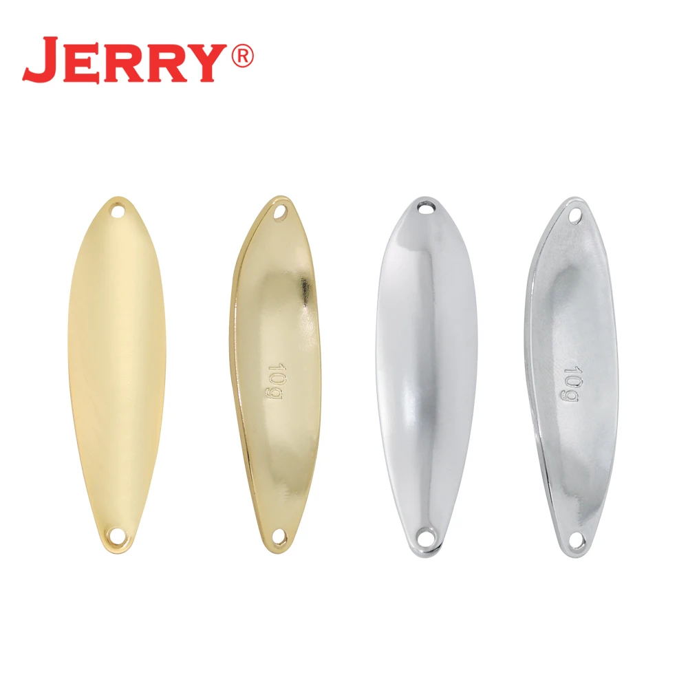 Jerry JD Unpainted Blank Spoon Fishing Lures Arealures Pesca Lake Baits Trout Spoon Bait Blank Stream Metal Fishing Lure