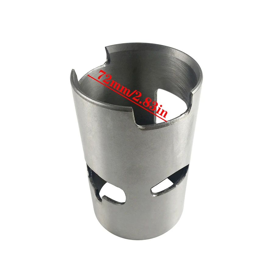 Outboard Motor Cylinder Liner Sleeve 61N-10935-00 for  For YAMAHA 30HP 2 stroke Inside Diameter (I.D.): 72 MM 61N-11312-00