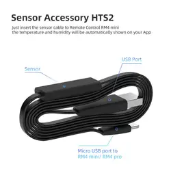 Broadlink HTS2 Sesnor Accessoire Usb Kabel Temperatuur En Vochtigheid Detector Werken Met   Rm4 Pro Universele Afstandsbediening