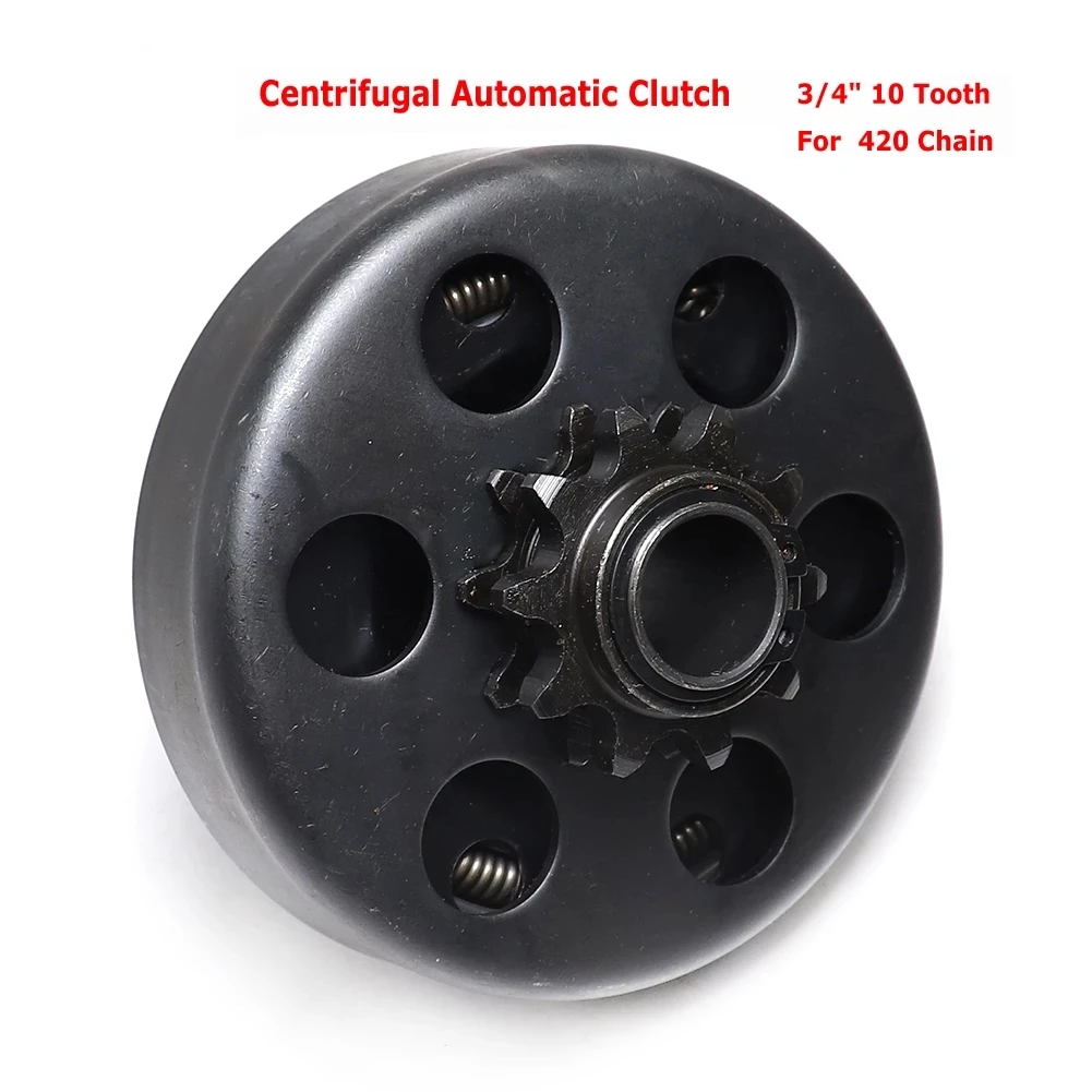 16/19/20/25.4mm Centrifugal Automatic Clutch 10/11/12/13/14/18Tooth 420/35# Chain For GO Fun Minibike Kart Clutch Drive Sprocket