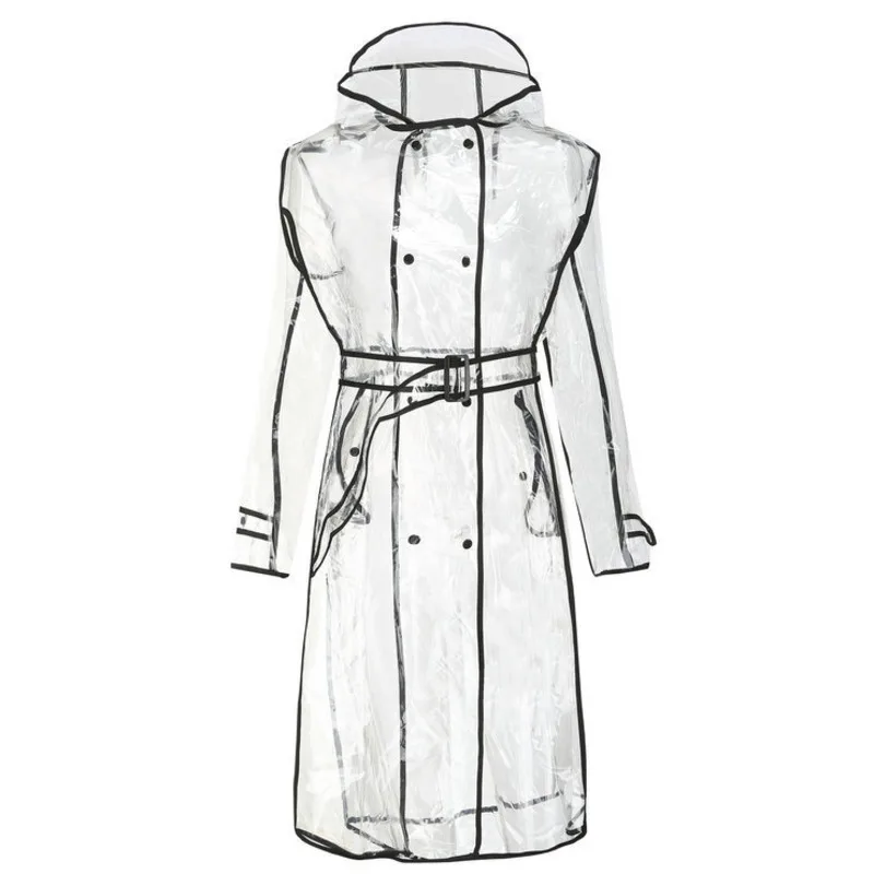 

2021 New Fashion Transparent Belt Korean Fashion Korean Lovely Personalized Windbreaker X963