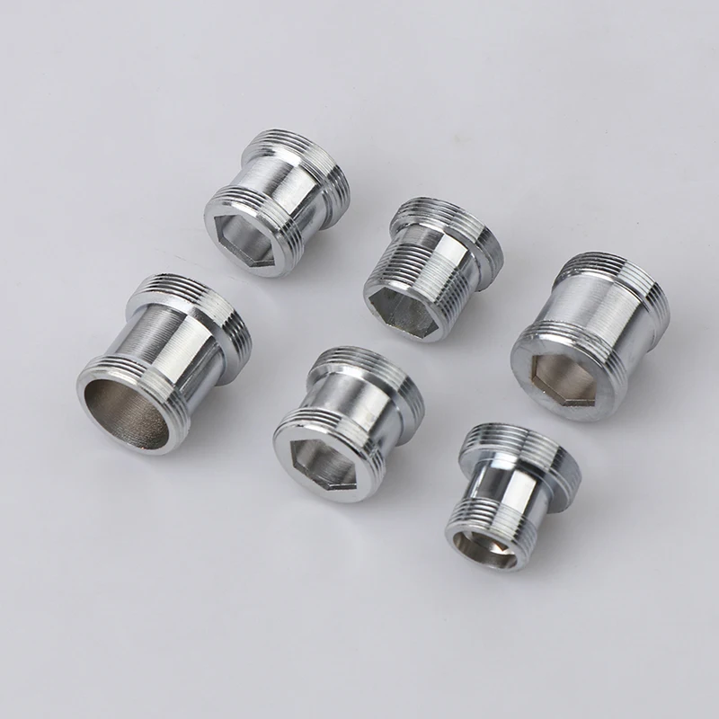 Faucet Adapter M16 M18 M20 M21 M22 M24 Thread Transfer Thread Brass Connector Bathroom Kitchen Faucet Spout Accessories