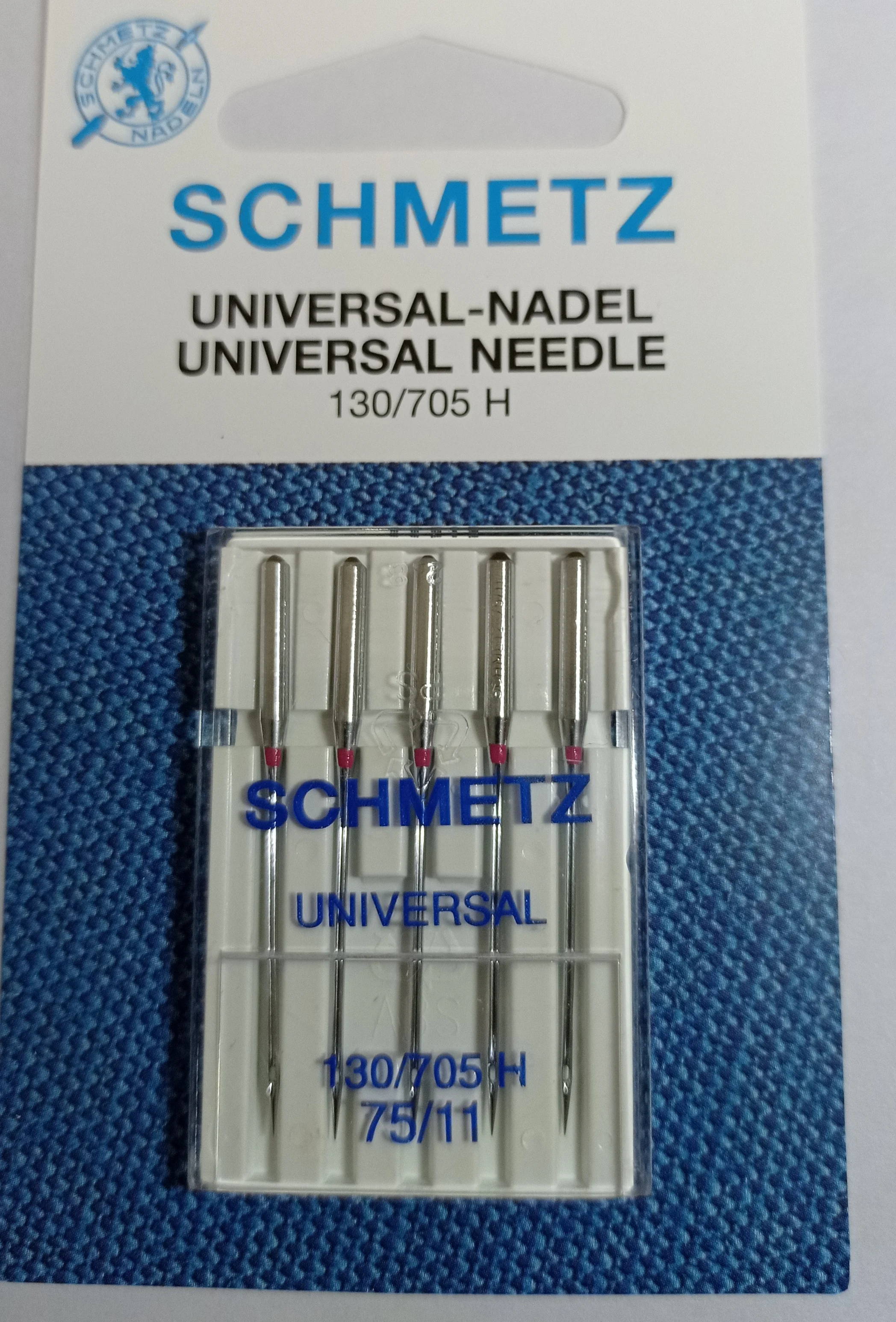 5pcs SCHMETZ UNIVERSAL Needles HA x 1,130/705H,15x1 Size #9 #11 #12  #14 #16 #18 for singer juki brother bernina pfaff  janome