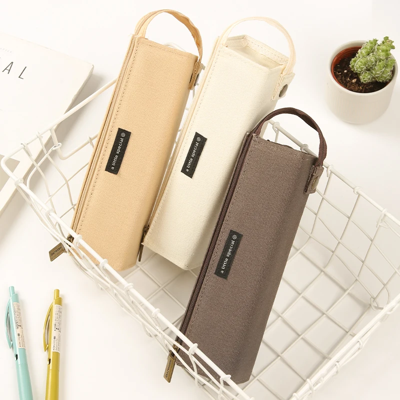 1pc KOKUYO Pencil Bag A Little Special Vintage Design Student Pouches Stationery Kawaii Pencil Pouch School Supplies