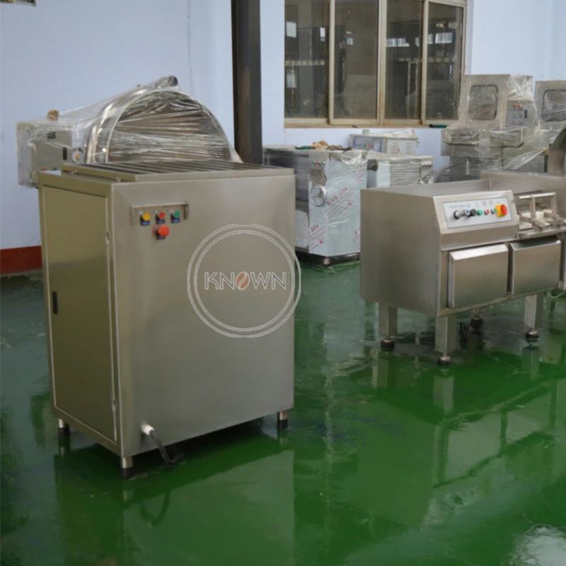 สแตนเลสสตีลเครื่องบดอุตสาหกรรมแช่แข็งไก่ Mincer สำหรับไส้กรอก Meat Ball Burger