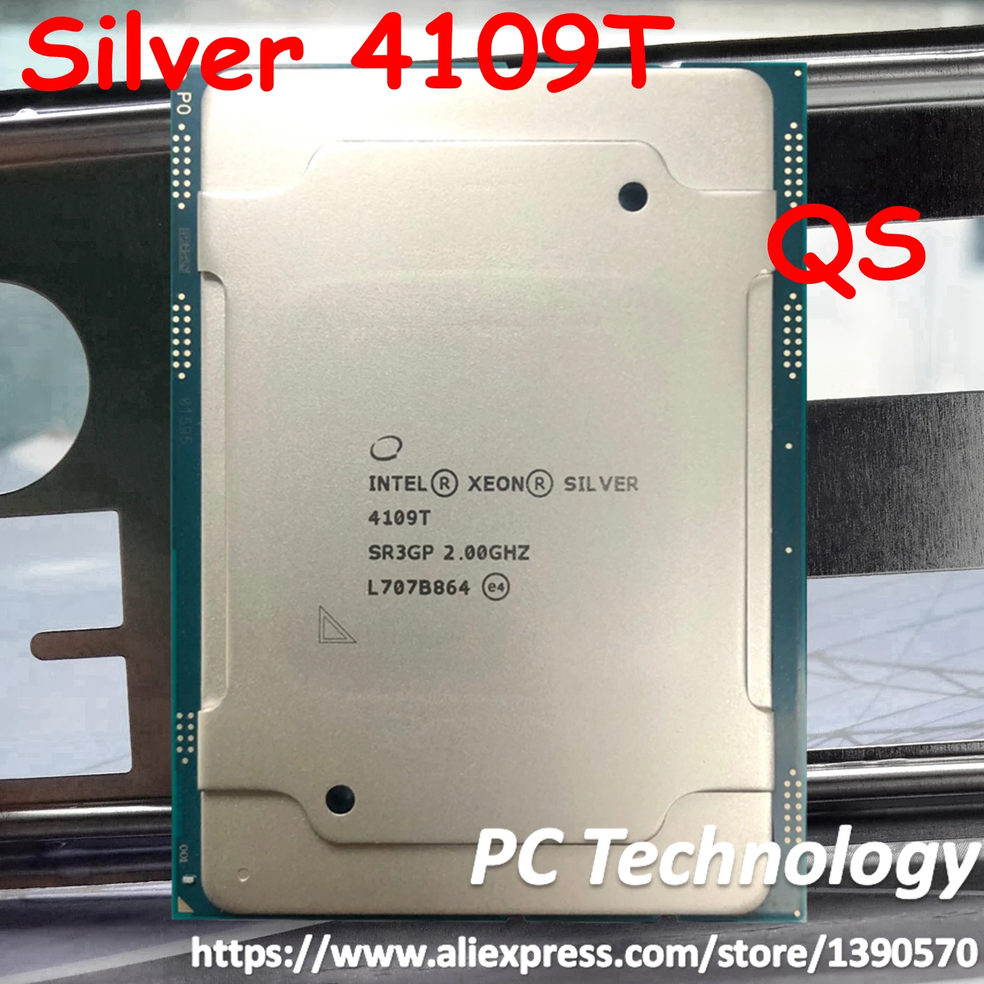 Original Intel Xeon Silver 4109T QS Silver4109T Processor 11M Cache 2.00GHz 8-cores 70W LGA3647 CPU free shipping