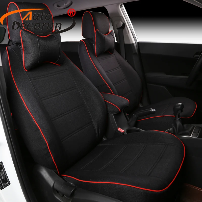 

AutoDecorun Flax Fabric Car Styling for Lexus ct200h Seat Covers for Car Cushion 2015 Seats Supports Headrest Covers Accessories