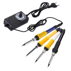 DC 12V 60W Electric Soldering Iron Car Battery Low Voltage Portable Solder Rework Repair Tools