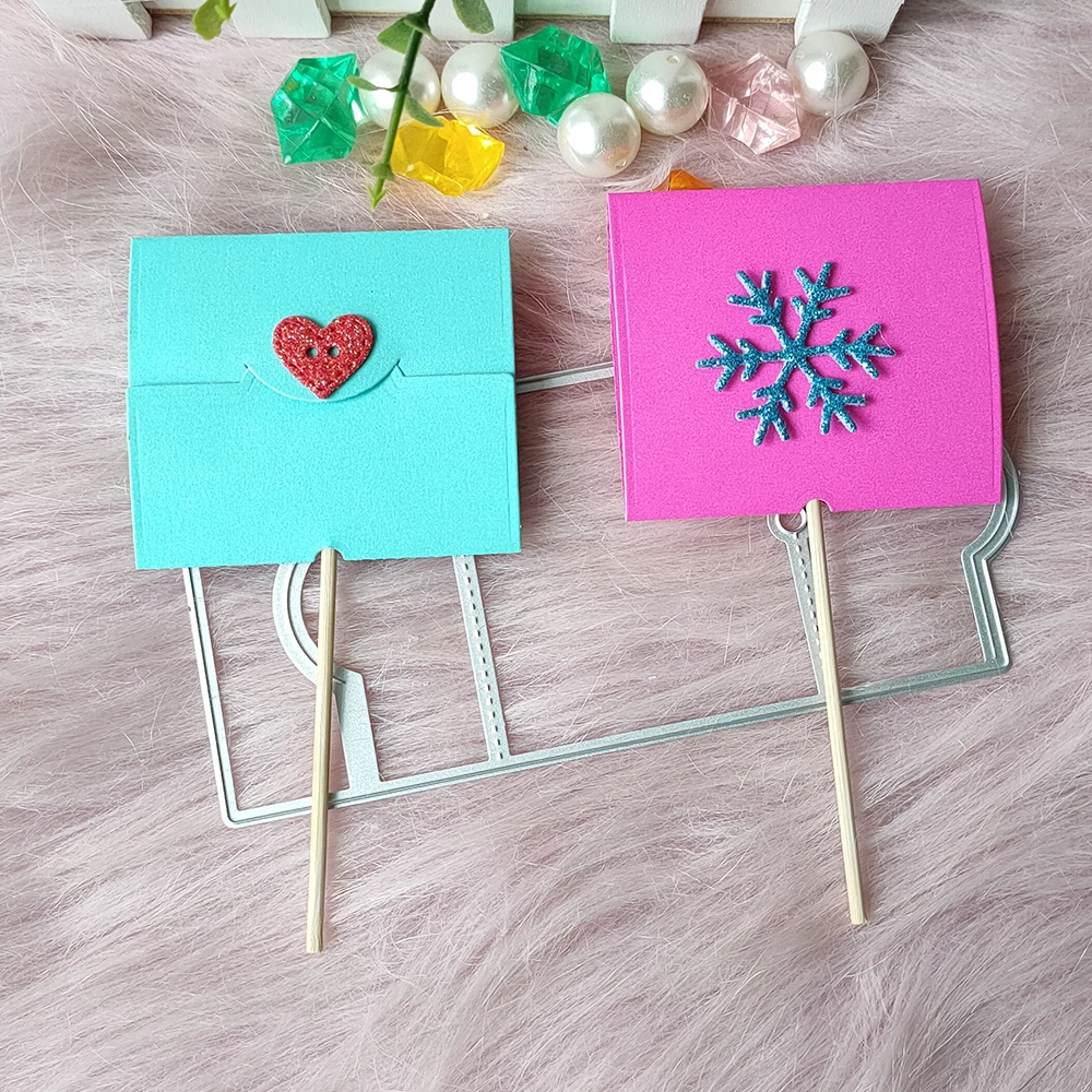 New Lollipop box metal cutting die mould scrapbook decoration embossed photo album decoration card making DIY handicrafts