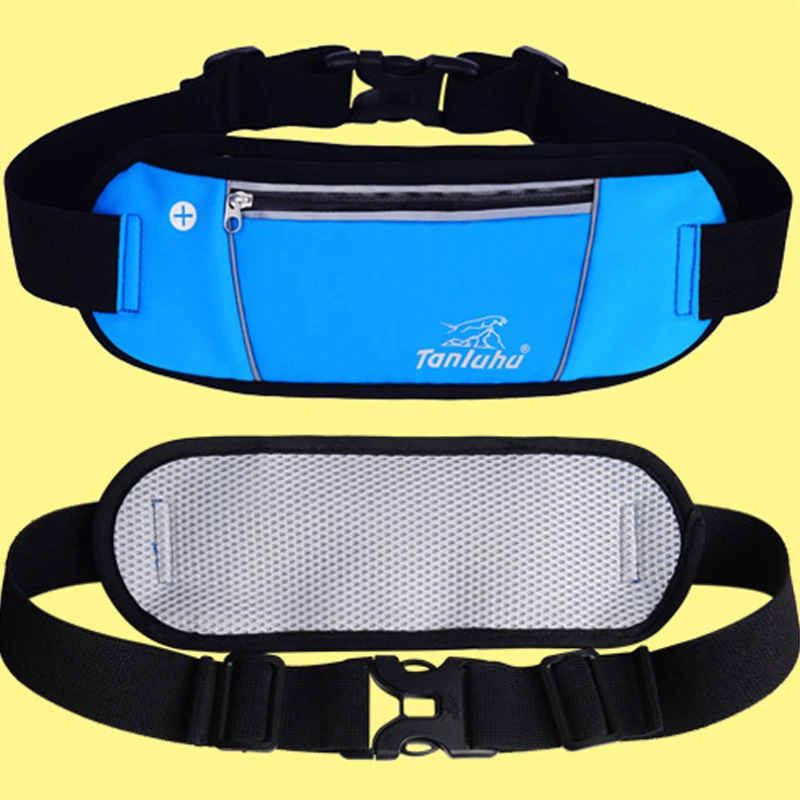 Waterproof Sports Pack Belt Bag Anti-theft Slim Running Cell Phone Chest Waist Fanny Bag