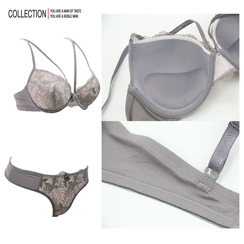 DaiNaFang Sexy BCDE Cup Bra Brief Sets Luxury Lace Push Up Underwear For Womens Fashion Intimates Girls Female Lingerie