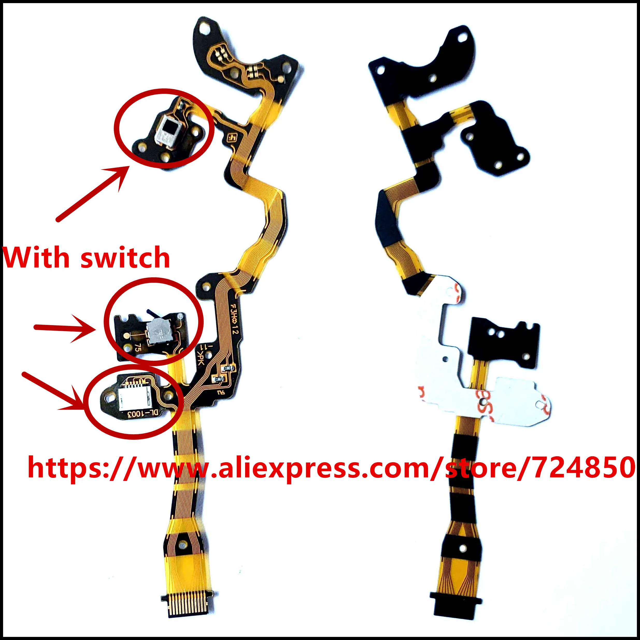 NEW Top Cover Control Switch Flex Cable For SONY A7 II / A7R II / A7S II / ILCE-7M2 ILCE-7MR2 ILCE-7SM2 A7M2 A7RM2 A7SM2 Camera