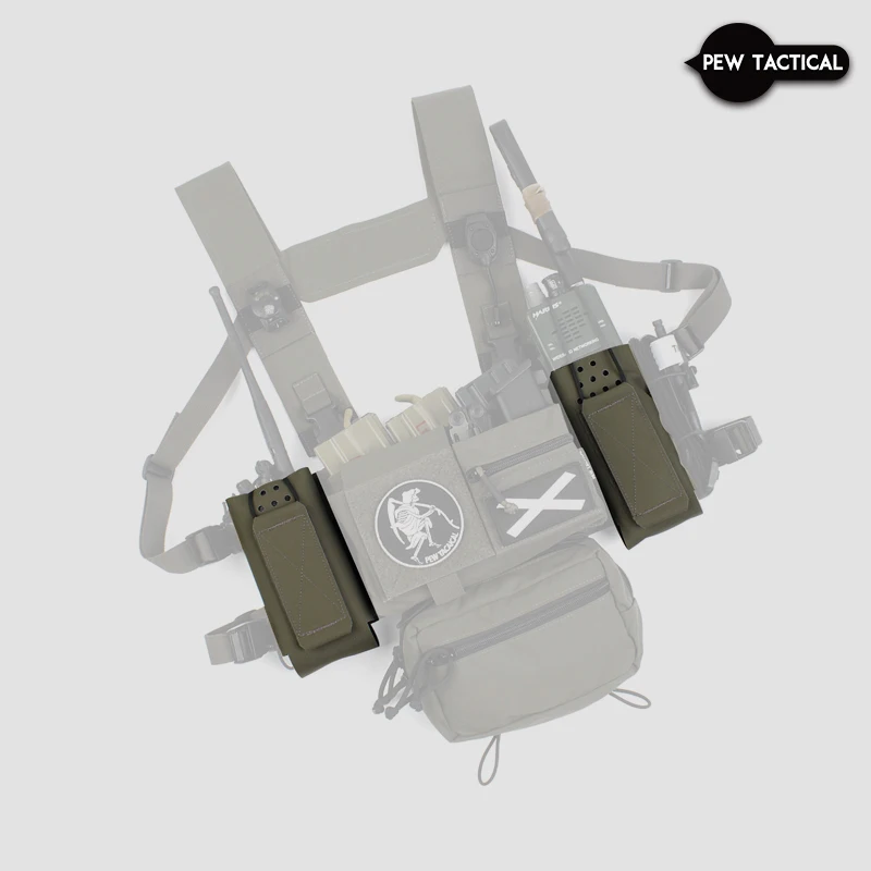 PEW TACTICAL The Thing 1 MK3 MK4 D3CRM Chest rig Radio Pouch Airsoft Accessories