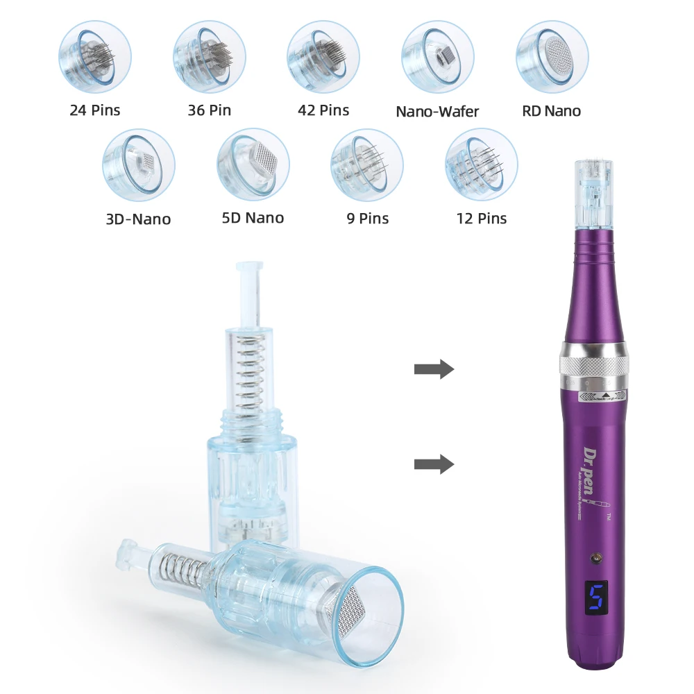 FOTO 2 - Картриджи для микроиглами drpen X5