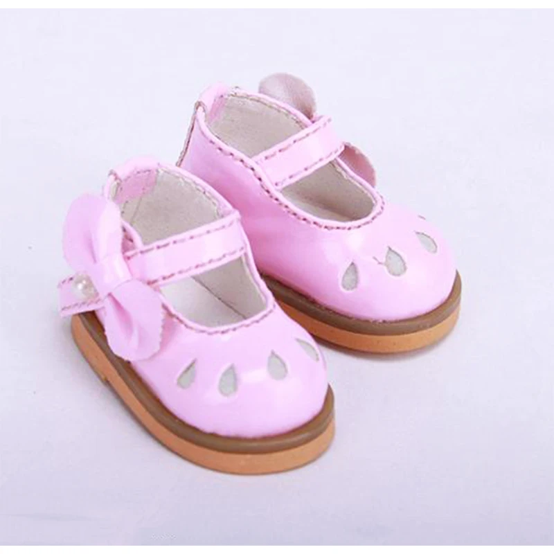 BJD shoes 1/6 doll shoes with holes for 1/6 YOSD BB doll accessories 2 colors