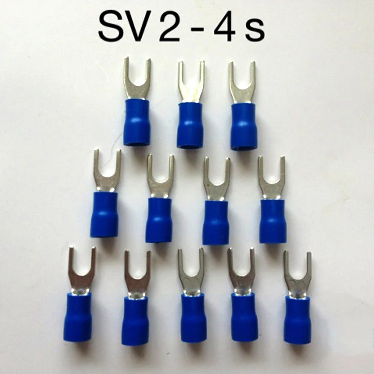 SV2-4 Fork-type pre-insulated terminals 100 terminal