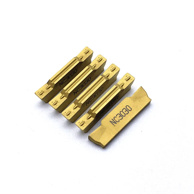 Alta calidad MGMN200 MGM300 MGMN400 PC9030/NC3020/NC3030 insertos de carburo de ranurado CNC torno cortador herramienta de torneado