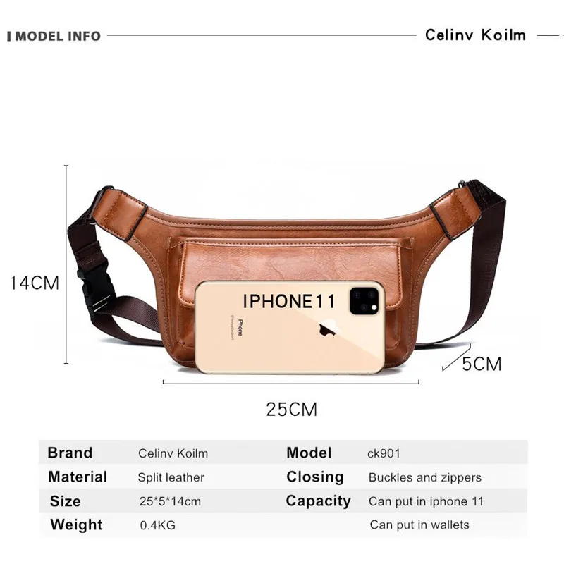 Рисунок 2 - Мужская поясная сумка Celinv Koilm