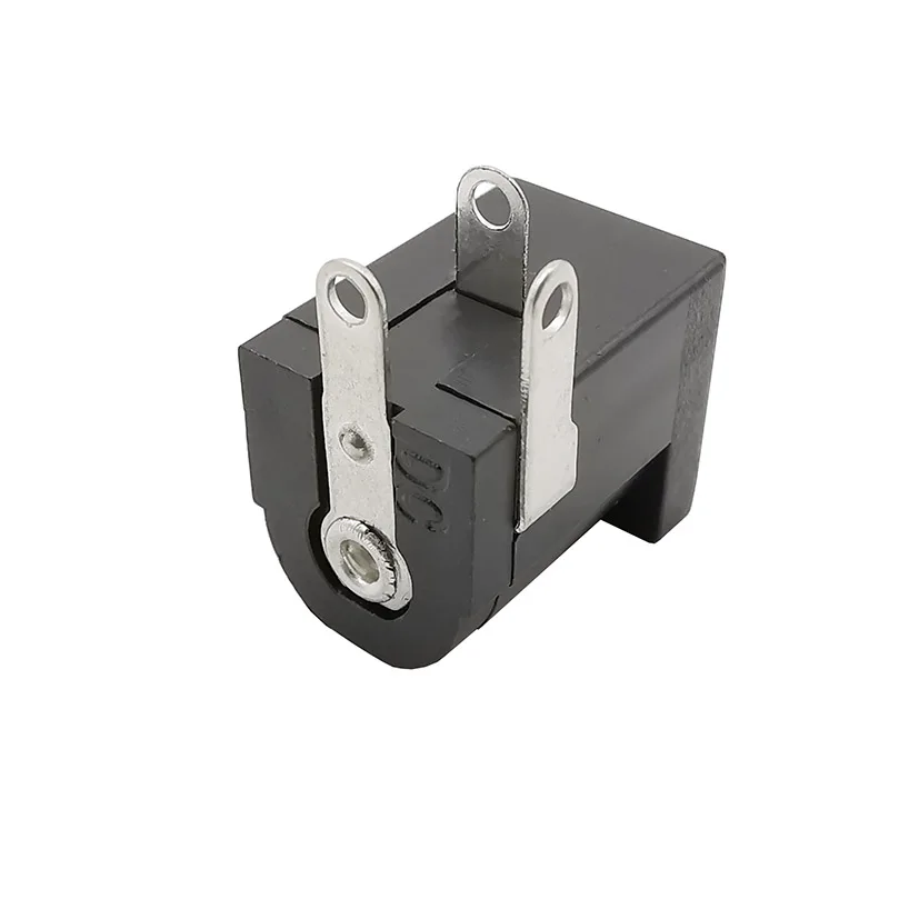 10Pcs DC-005 DC Power Female Jack Adapter Right Angle 3 Pin Barrel Type 5.5x2.1mm DC Jack Socket PCB Mount Terminals Connector
