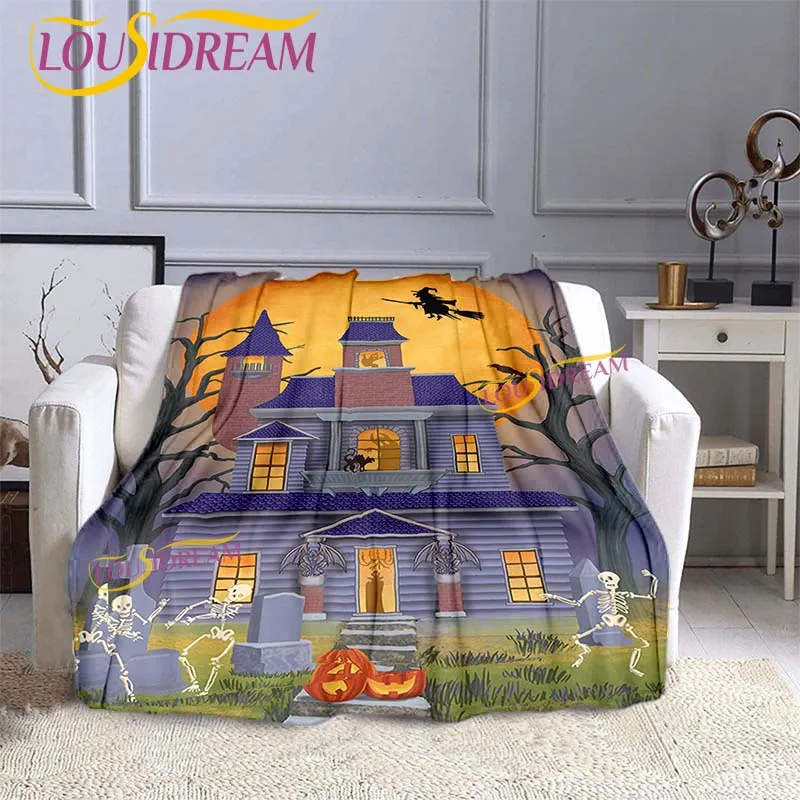 Halloween decke sofa quilt abdeckung reise bettwäsche outlet decke flanell decke bett abdeckung