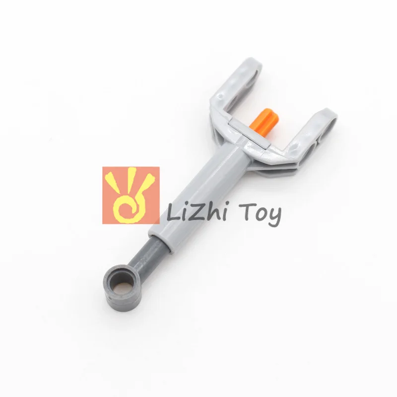 

Technology Part 92693c01 Linear Actuator Mini with Dark Bluish Gray Head Orange Axle Brick Building Block Part Compatible eToy