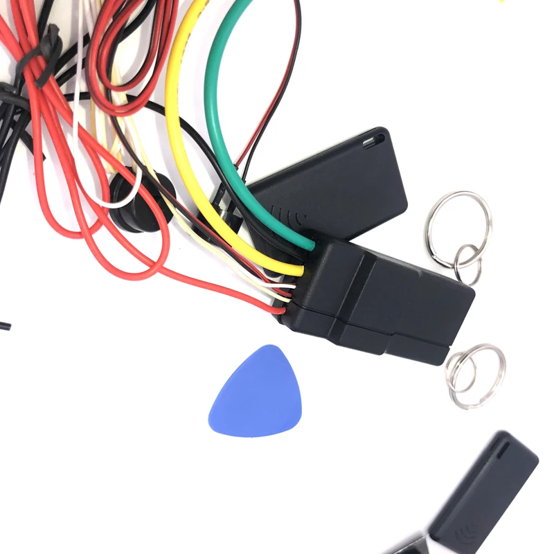 Đa Năng Xe Ô Tô Tự Động Báo Động Động Cơ Xe Ô Tô Khóa Mở Khóa Chống Trộm Chống Cướp 2.4G Xe Gương Phòng Tắm Chống Xe Ô Tô động Cơ Đậm Khóa Báo Động